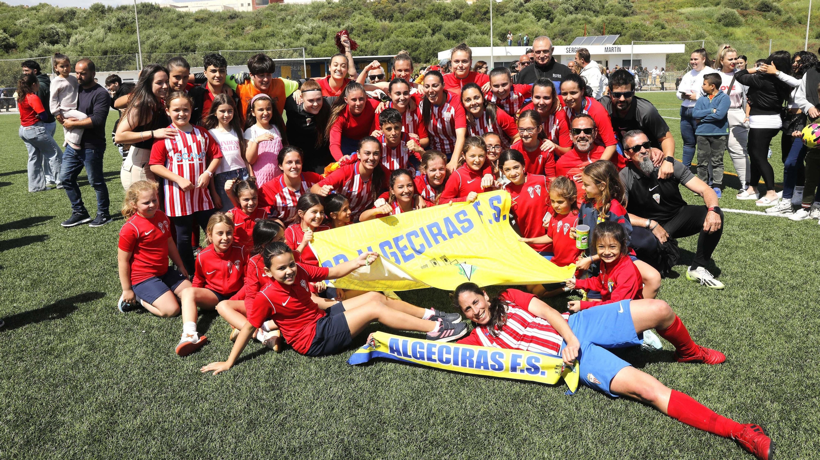 Las fotos del título de campeonas de Segunda Andaluza femenina del Algeciras CF