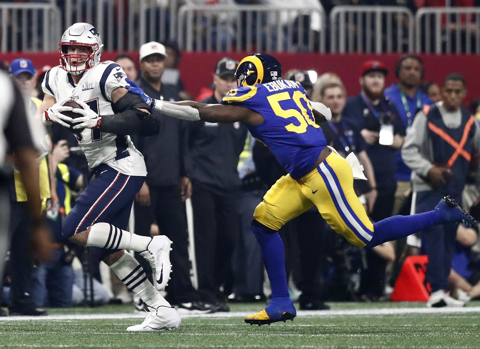 Las imágenes de la final de la Super Bowl