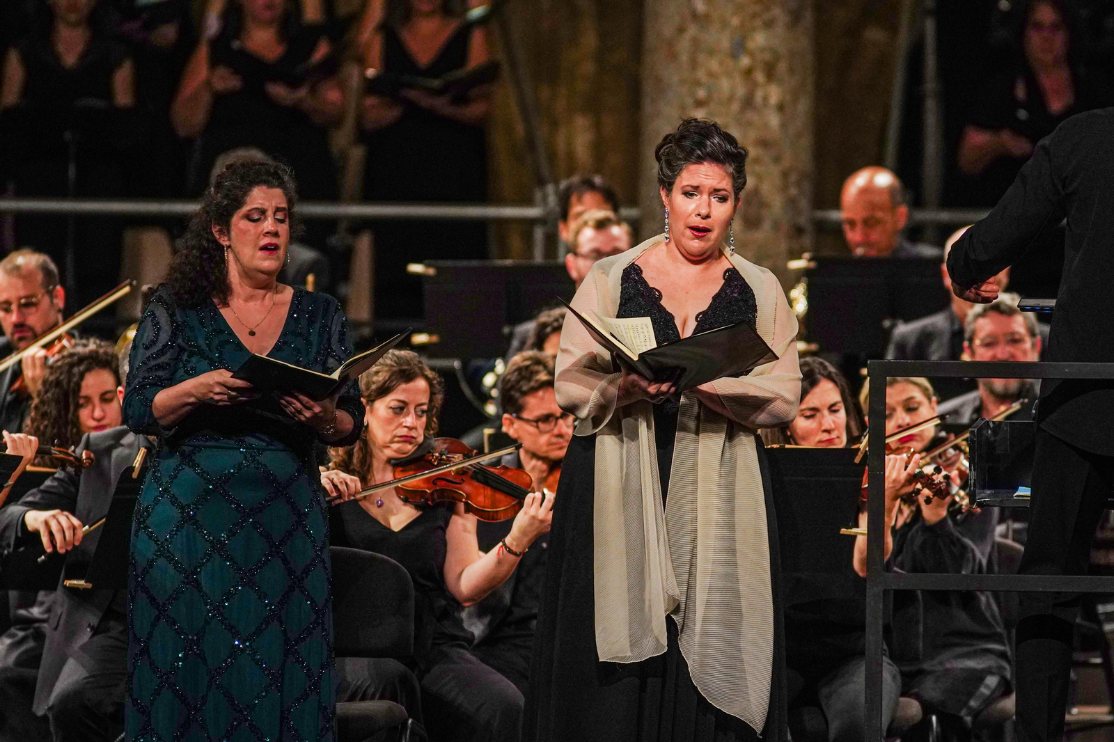 Carlos V vibra con la Orquesta y el Coro Nacionales de España en Granada: las imágenes