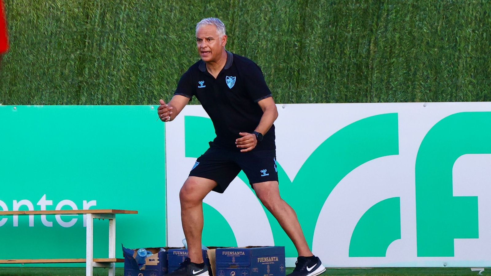 El Málaga CF - Almería de pretemporada, en fotos