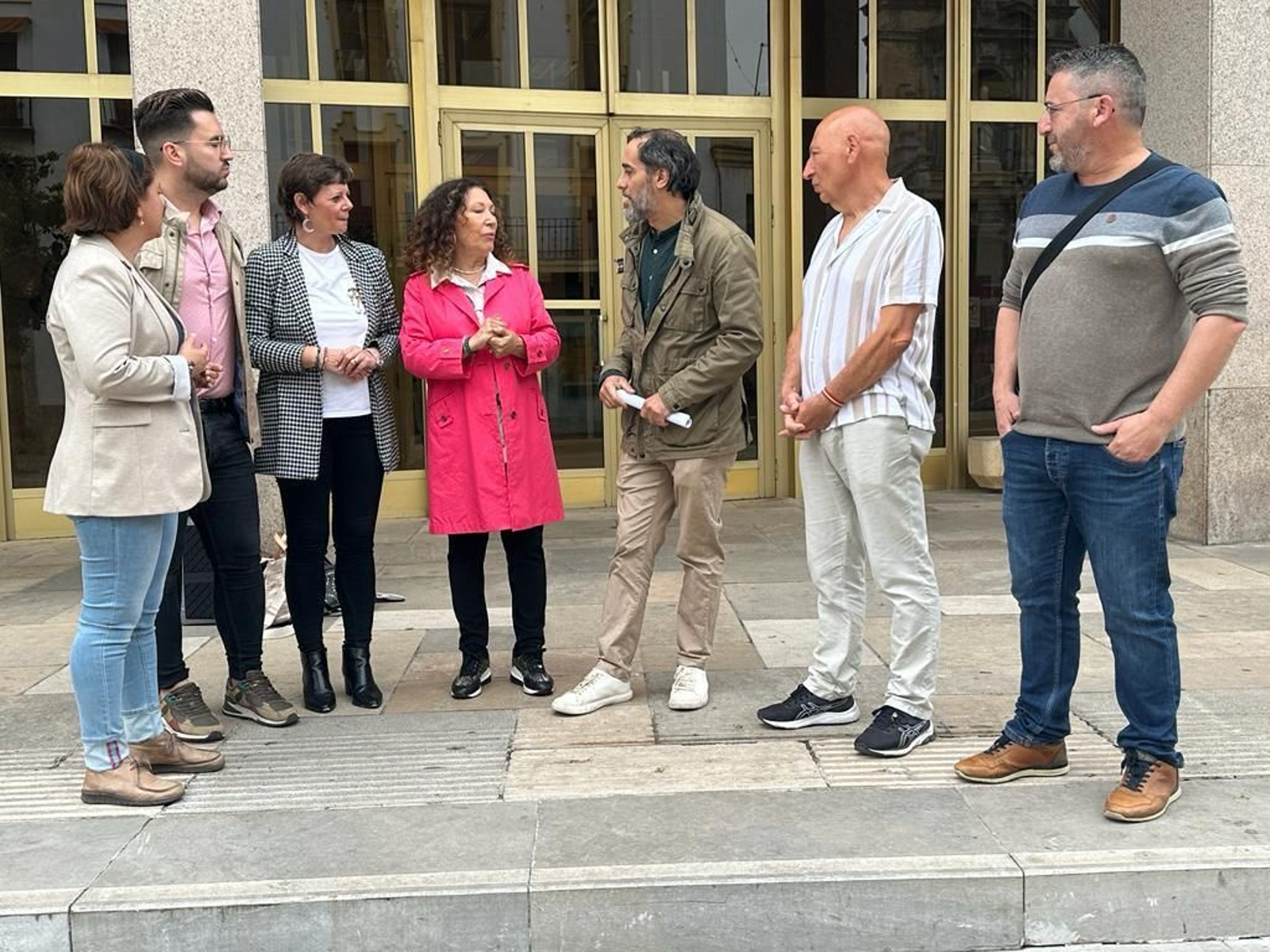 Pilar Távora, con el candidato de Hacemos Córdoba, Juan Hidalgo.