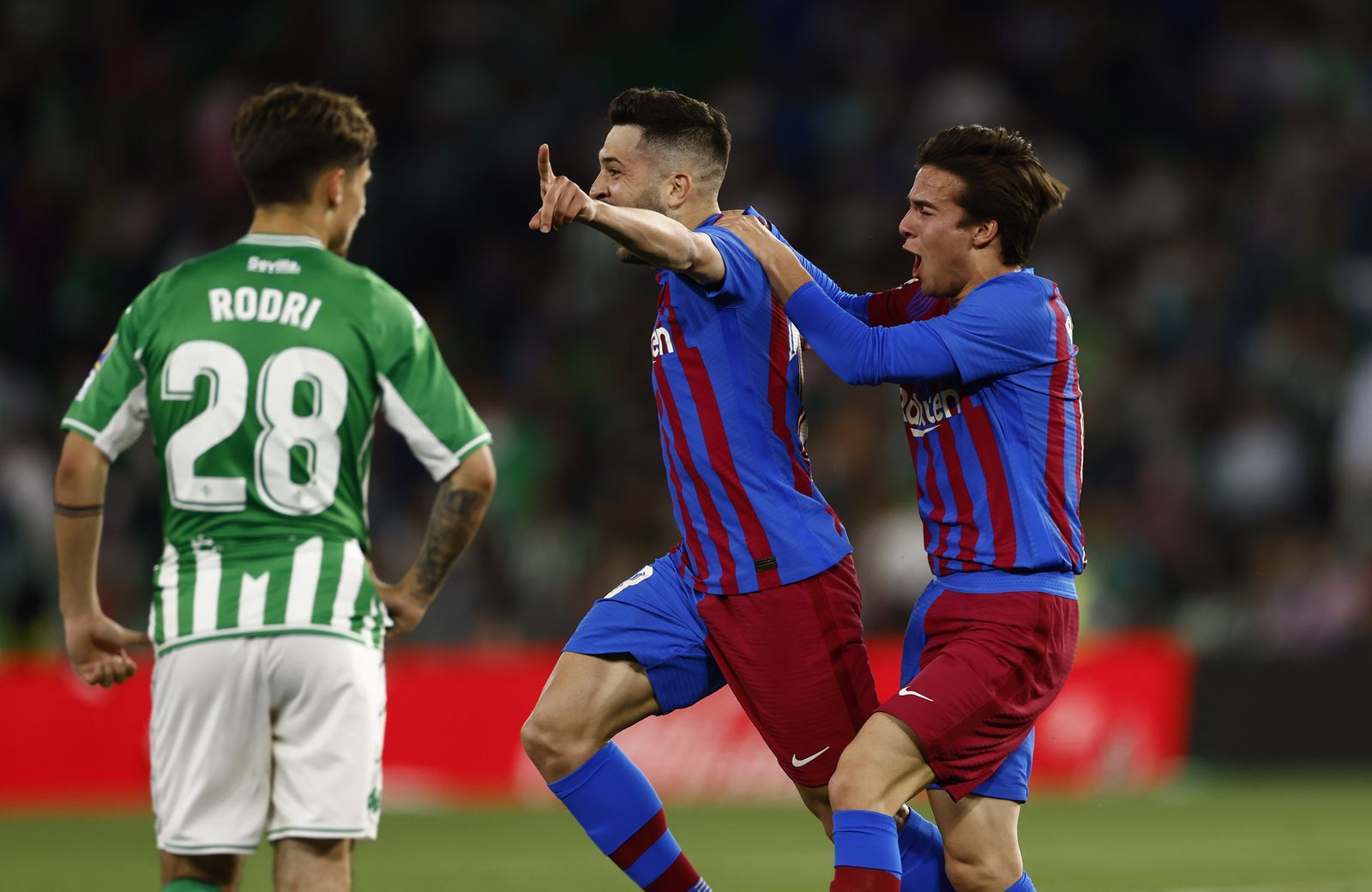 Las imágenes del Betis-Barcelona