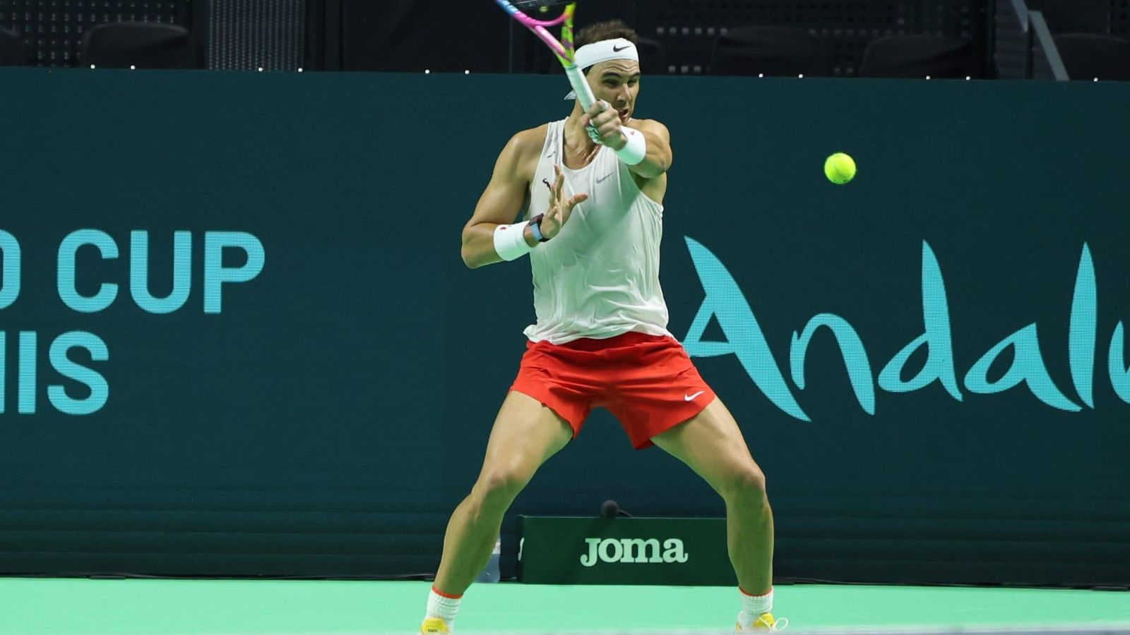 Rafa Nadal-Carlos Alcaraz, ocho juegos a tope con empate antes de la Copa Davis