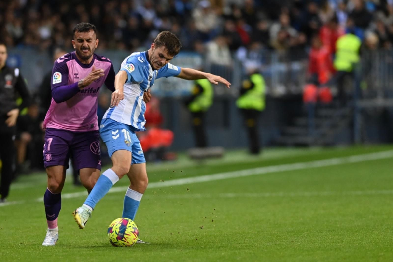 El Málaga CF - Tenerife, en fotos