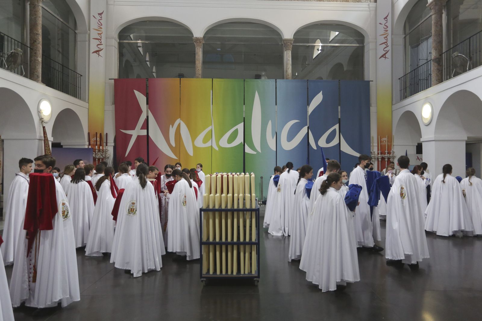 Las fotos de la Sagrada Cena, en el Jueves Santo de Málaga