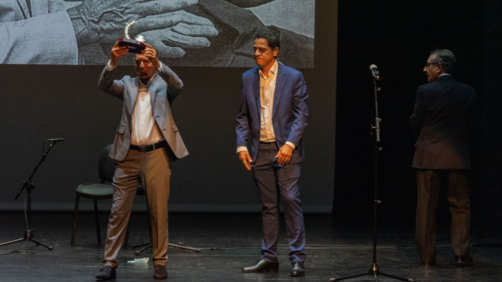 Fotos de la entrega de la Palma de Plata 2022 a 'Tío Mollino' y a 'El Pañero'