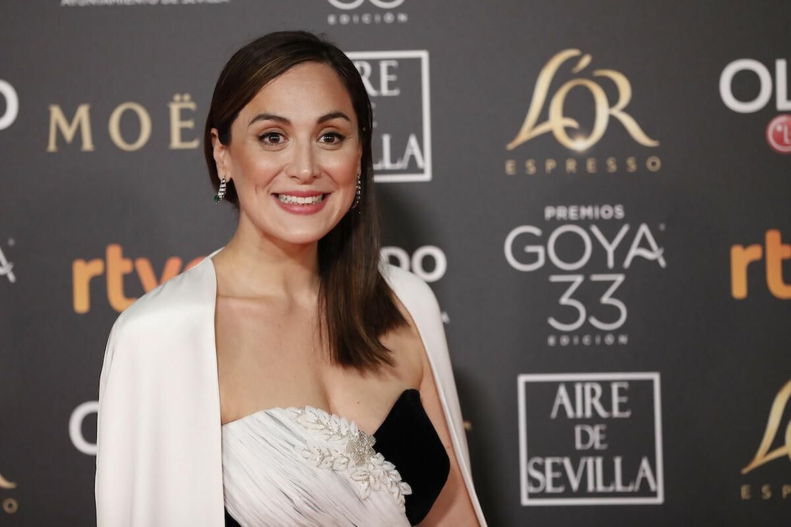 Tamara, en la pasada edición de los premios Goya.