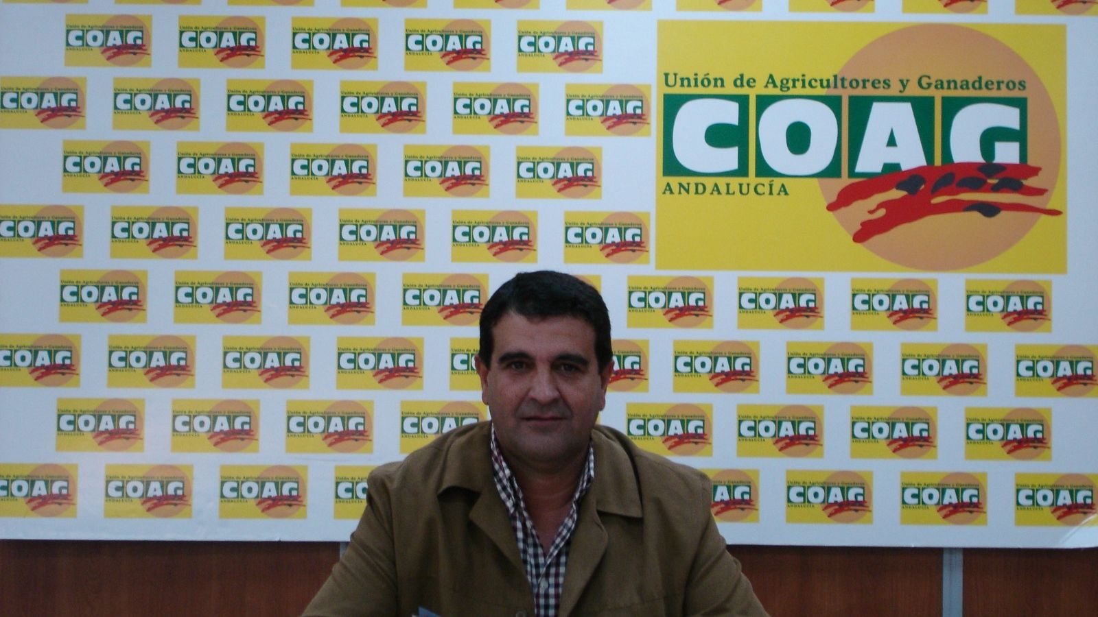 Salvador Pineda en sus tiempos de secretario general de Coag-Cádiz.