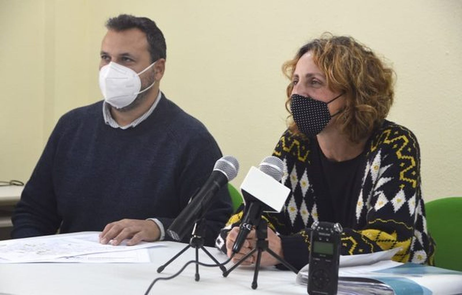 Kika González, en una comparecencia.