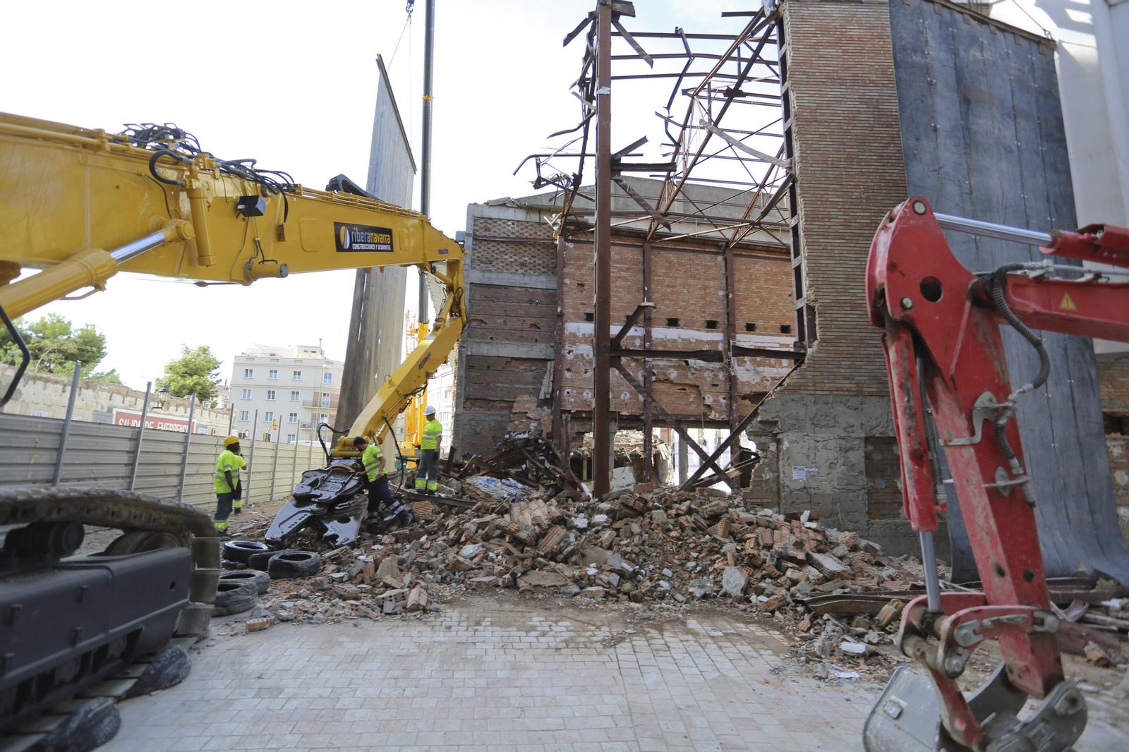 Las fotos del derribo del Astoria