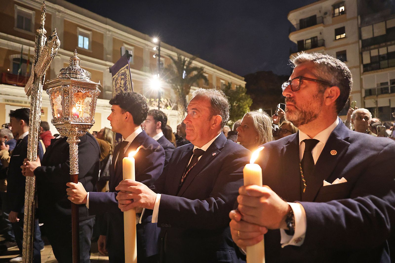 Las fotografías del Vía Crucis de las Hermandades de Huelva