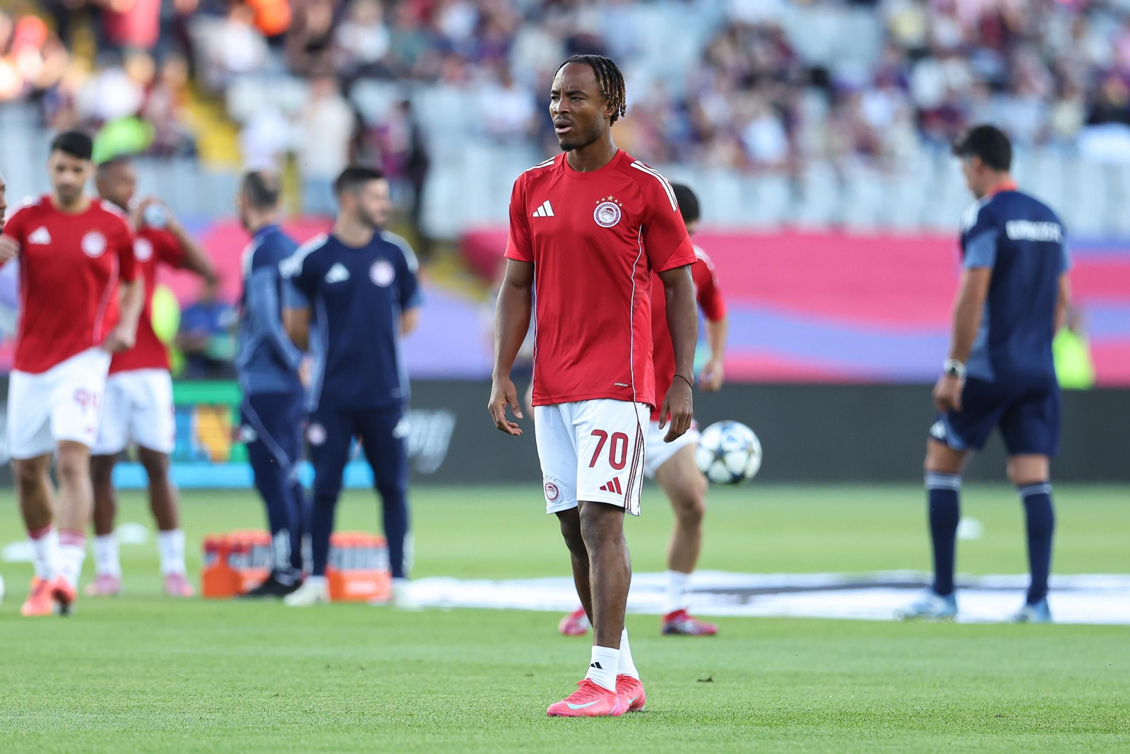 Las fotos del Barcelona-Olympiacos