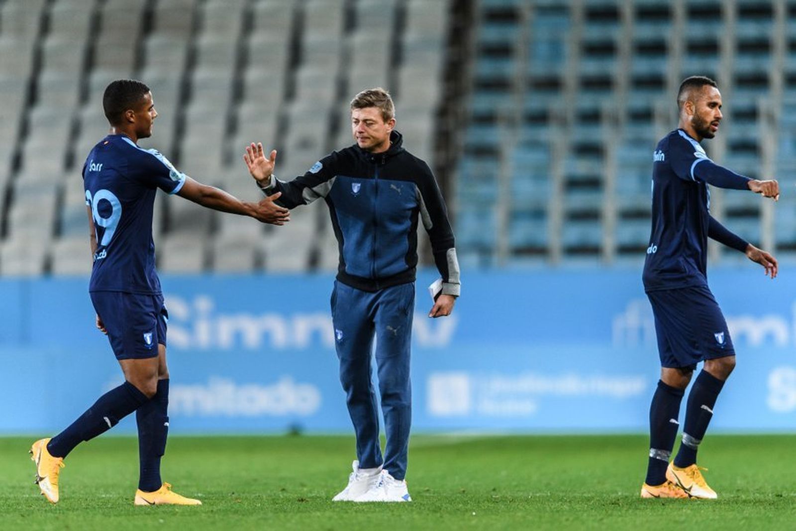 El danés Jon Dahl Tomasson, técnico del Malmö, jugó en España con el Villarreal.