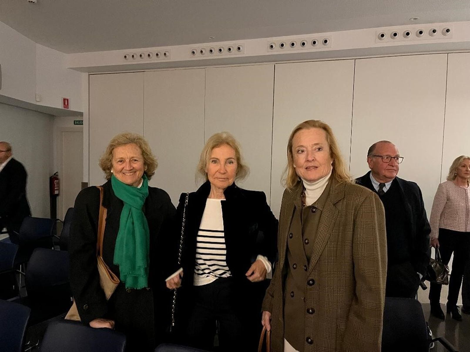 Miriam Macpherson, Elisa Gutiérrez Colosia e Inmaculada Benítez.