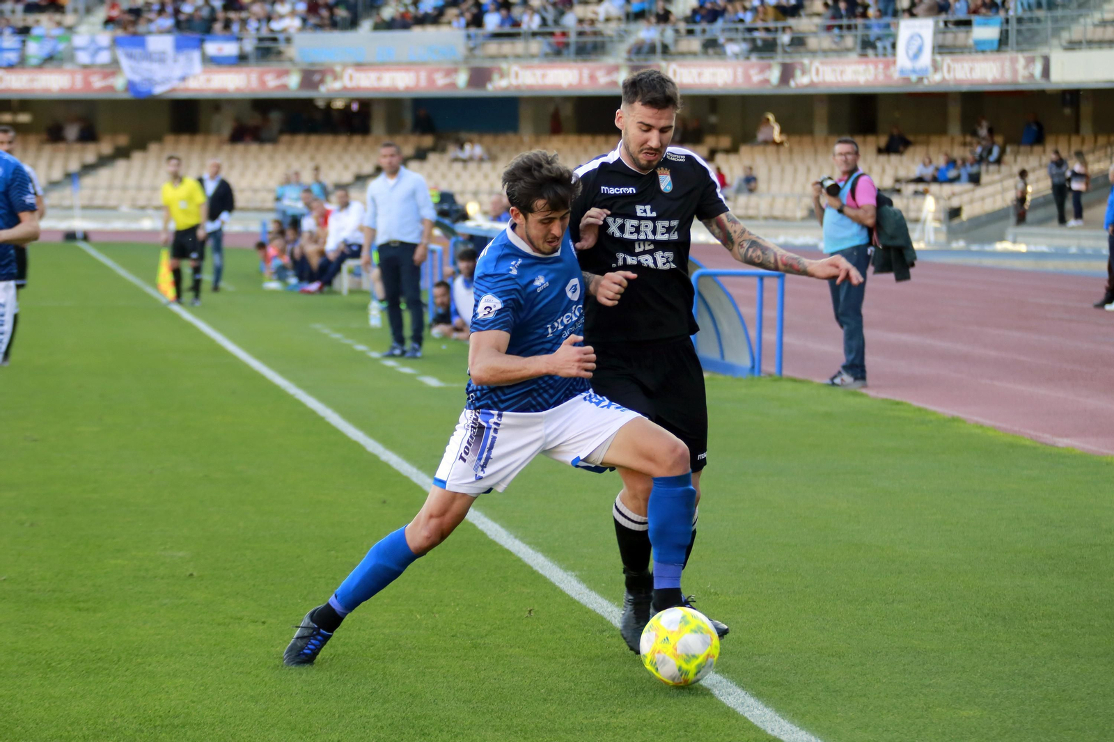 Derbi entre Xerez DFC y Xerez CD en Chapín