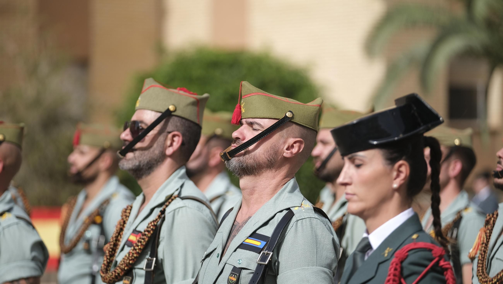 Las imágenes de la celebración del Día del Pilar en la Comandancia de la Guardia Civil de Almería