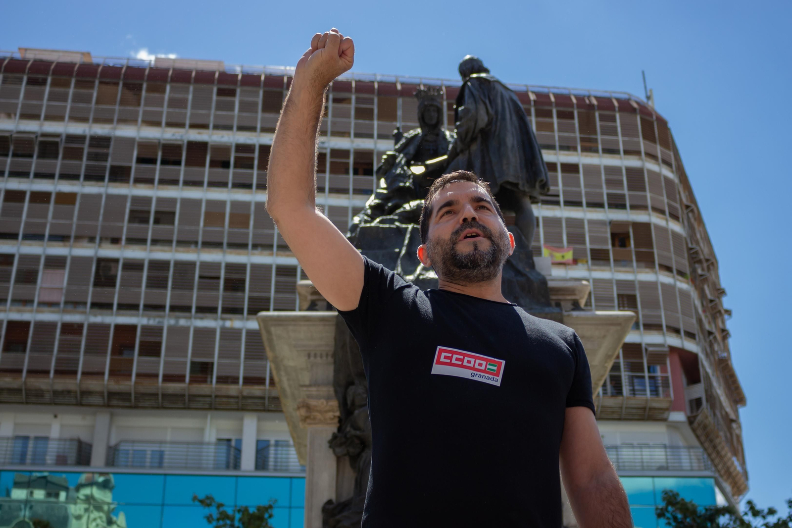Fotos: Manifestación del 1º de Mayo en Granada