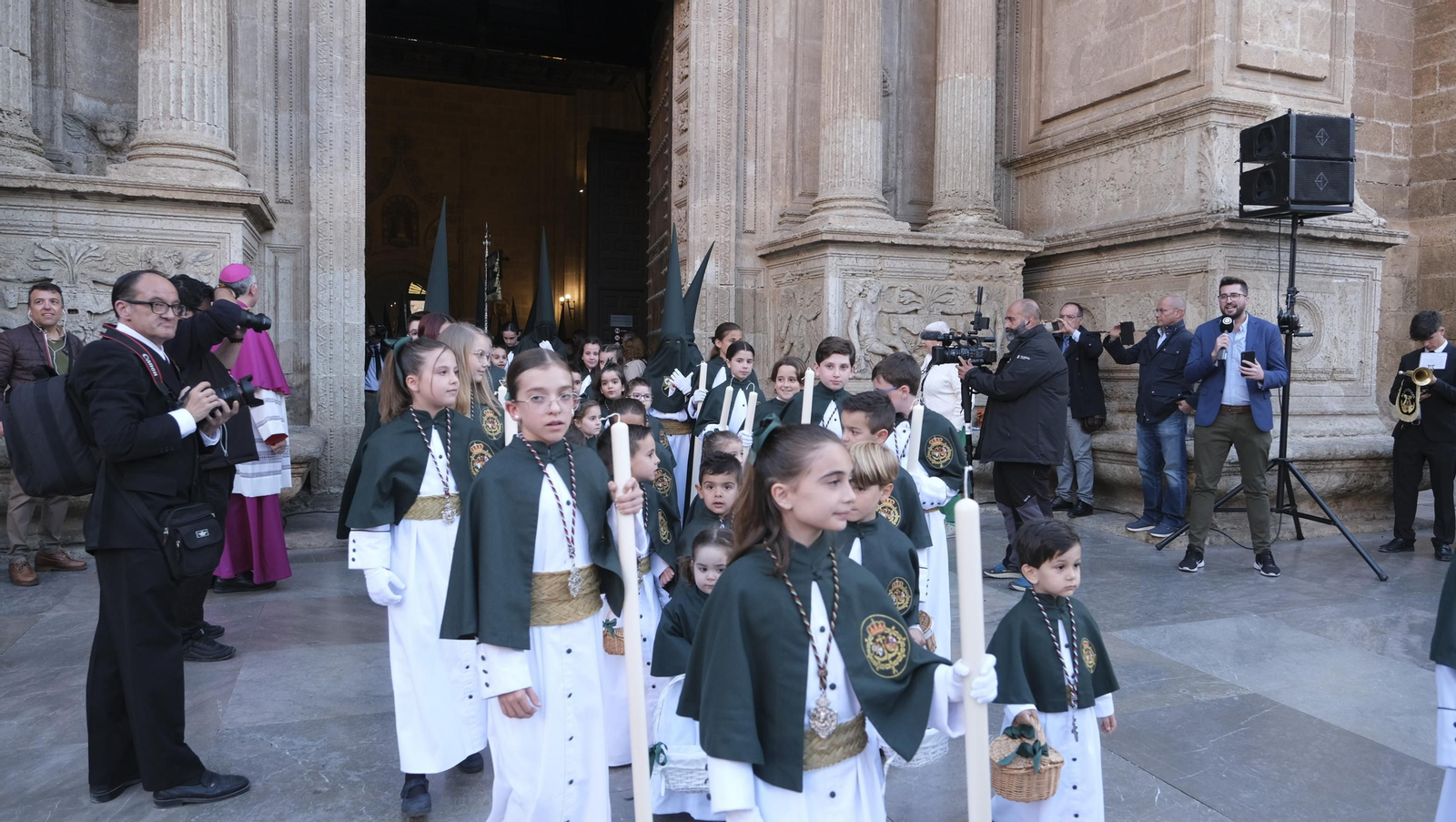 Procesión de Estudiantes en Almería, en imágenes