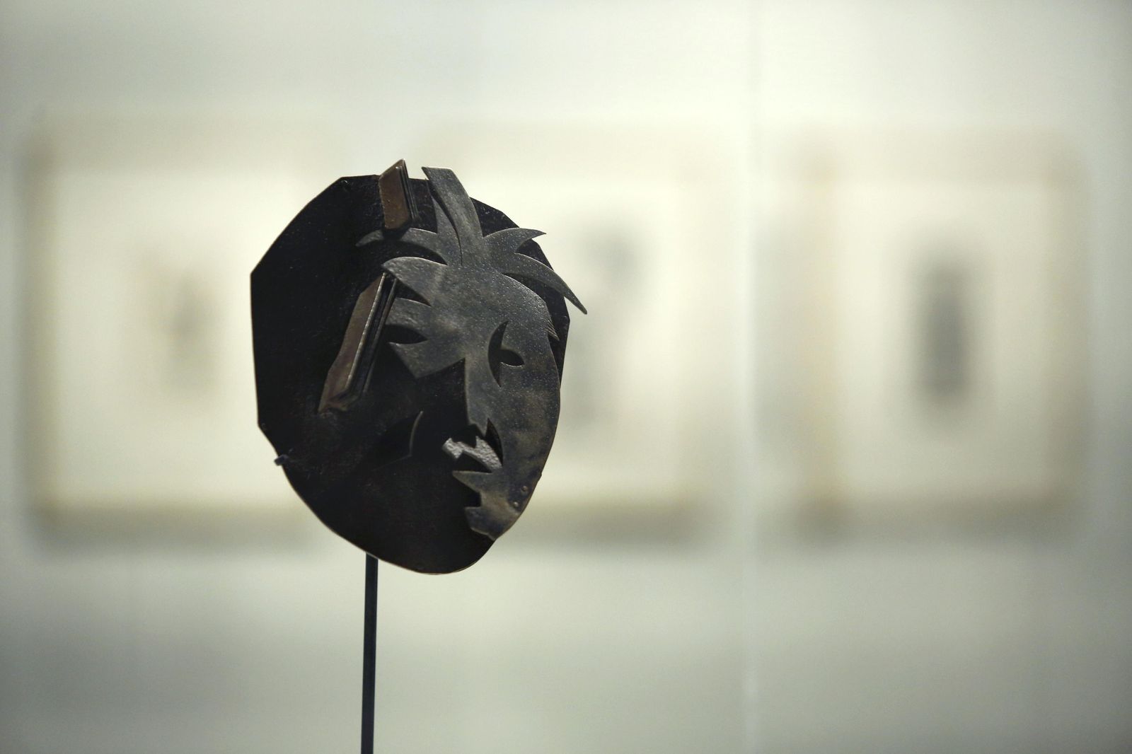 Fotos de la exposición 'Julio González' en el Pompidou de Málaga