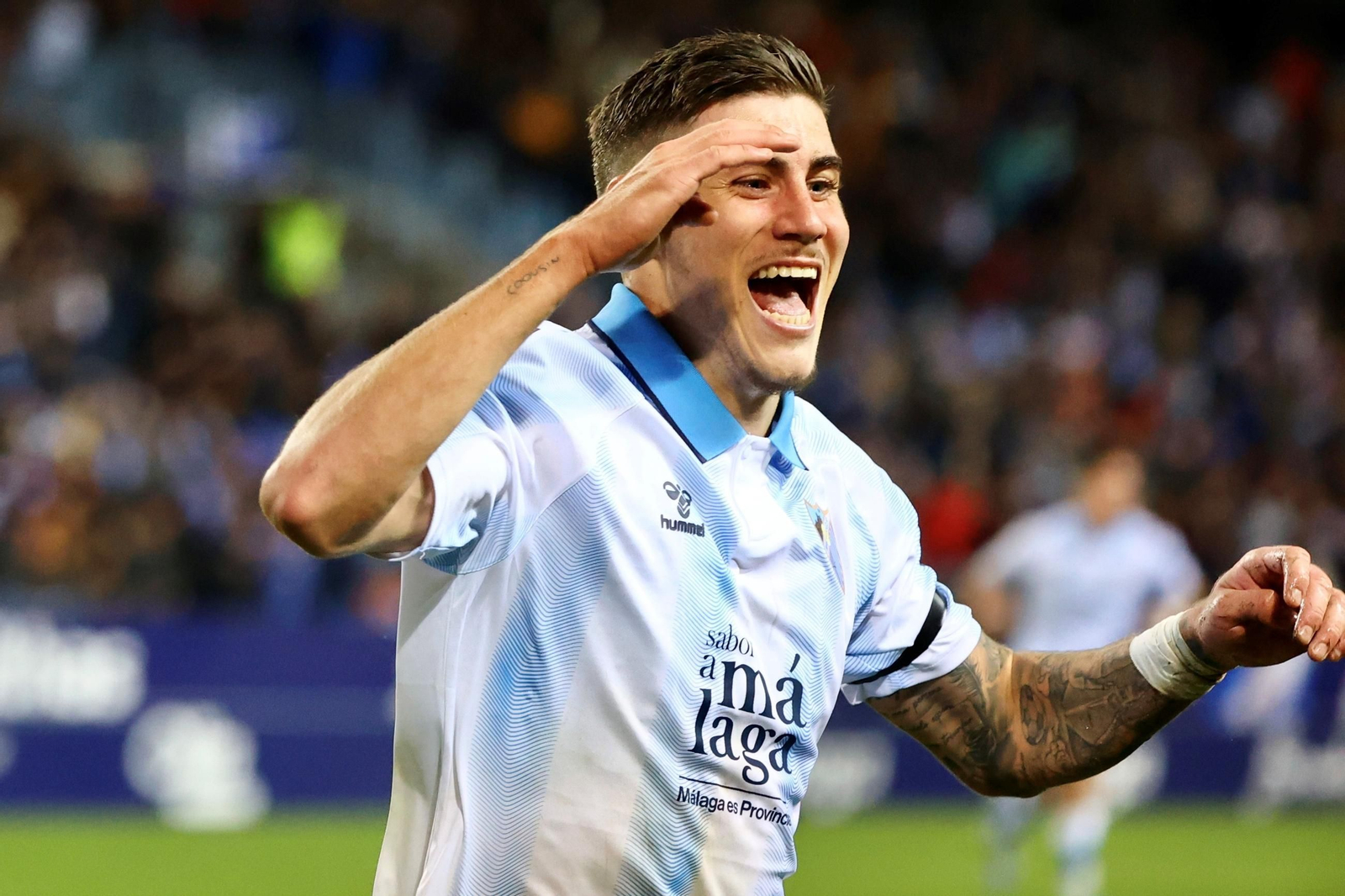 Roberto, su paso por el Málaga CF en fotos