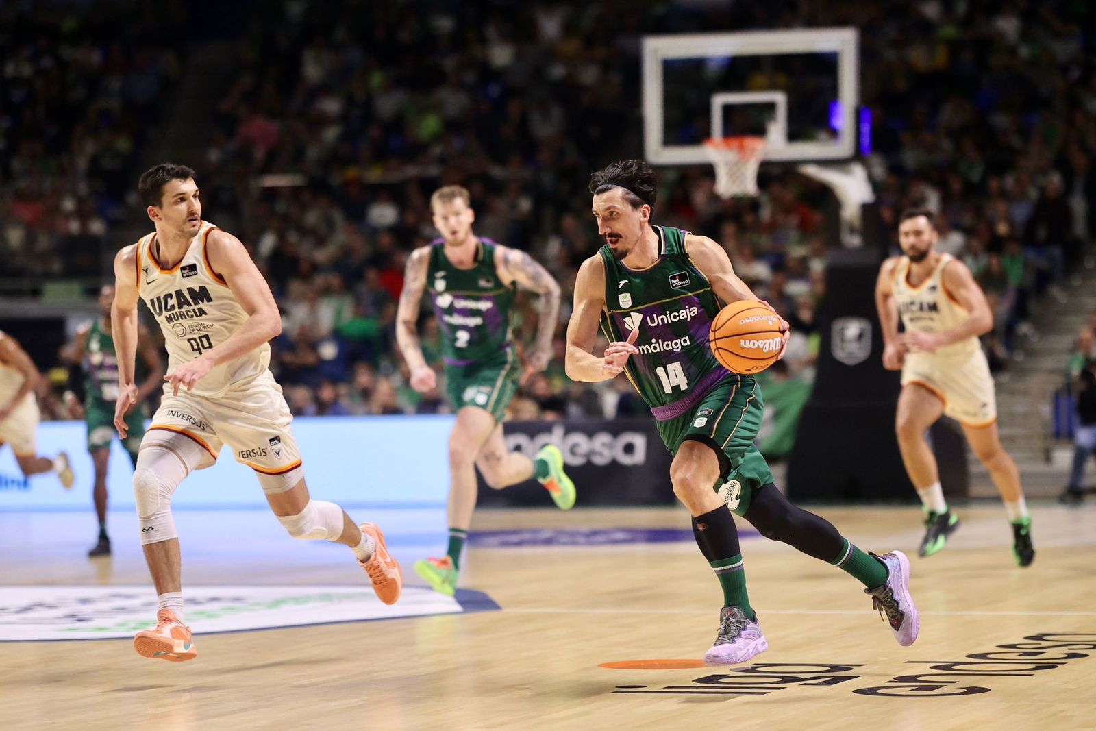 Las fotos del Unicaja-UCAM Murcia
