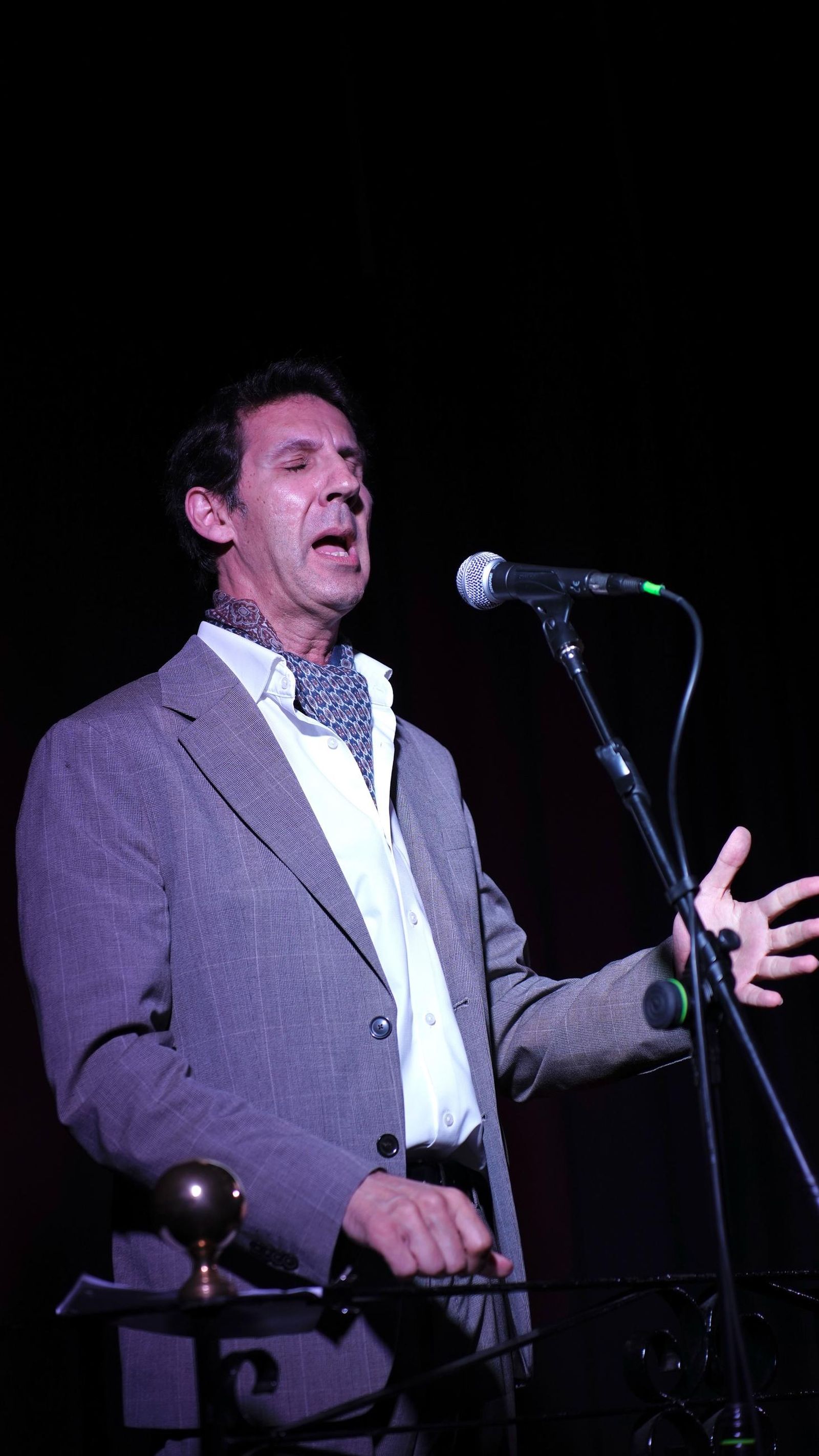 Fotos de la Semblanza a la Saeta con Juan Andrés Azorit, Perico el Piñero y José Canela en el Centro Paco de Lucía