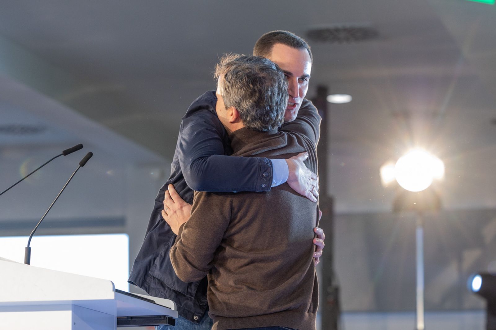 Acto en defensa de los servicios públicos para celebrar el 28F en Jaén