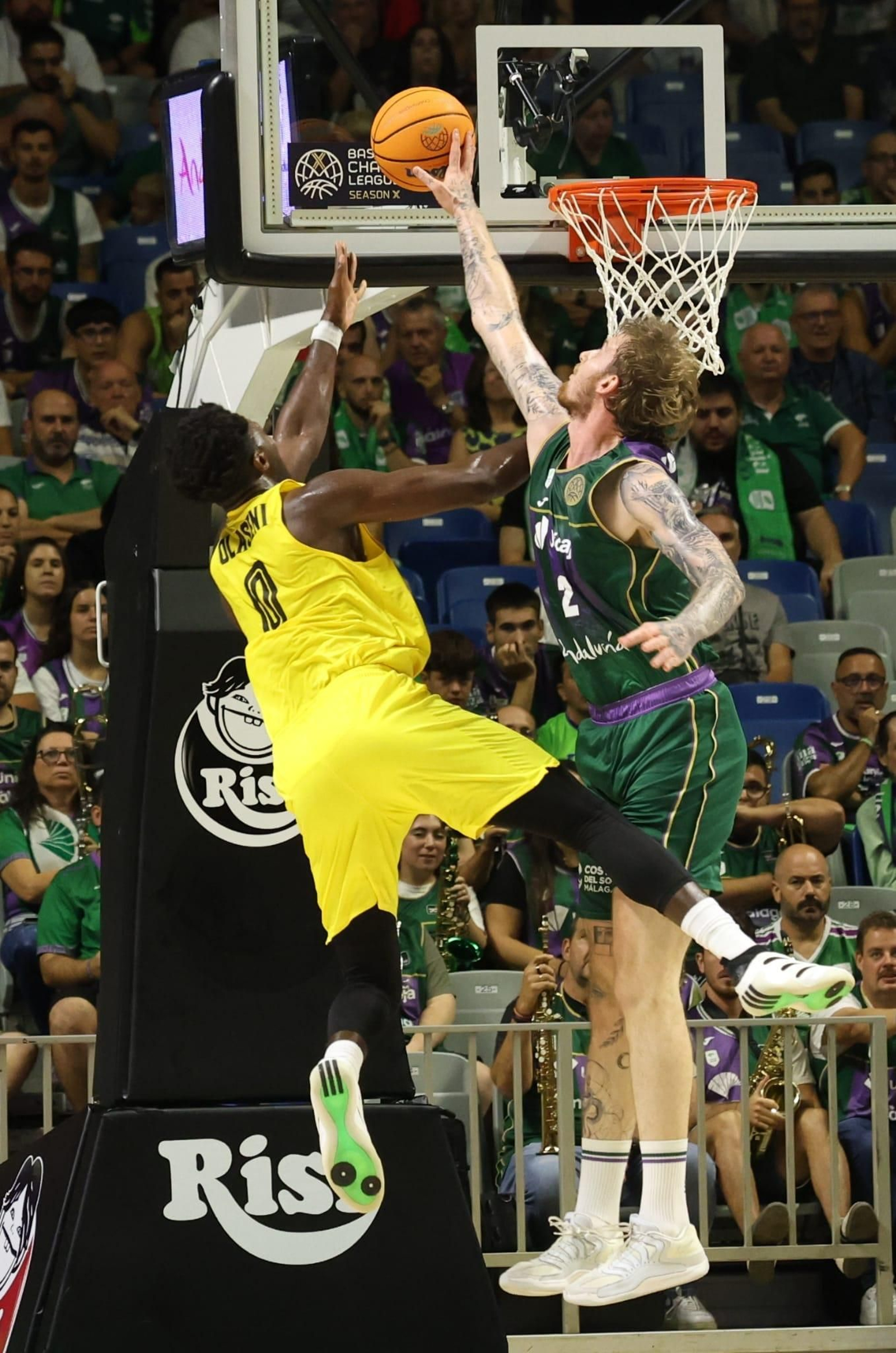 El Unicaja-Mersin, en fotos