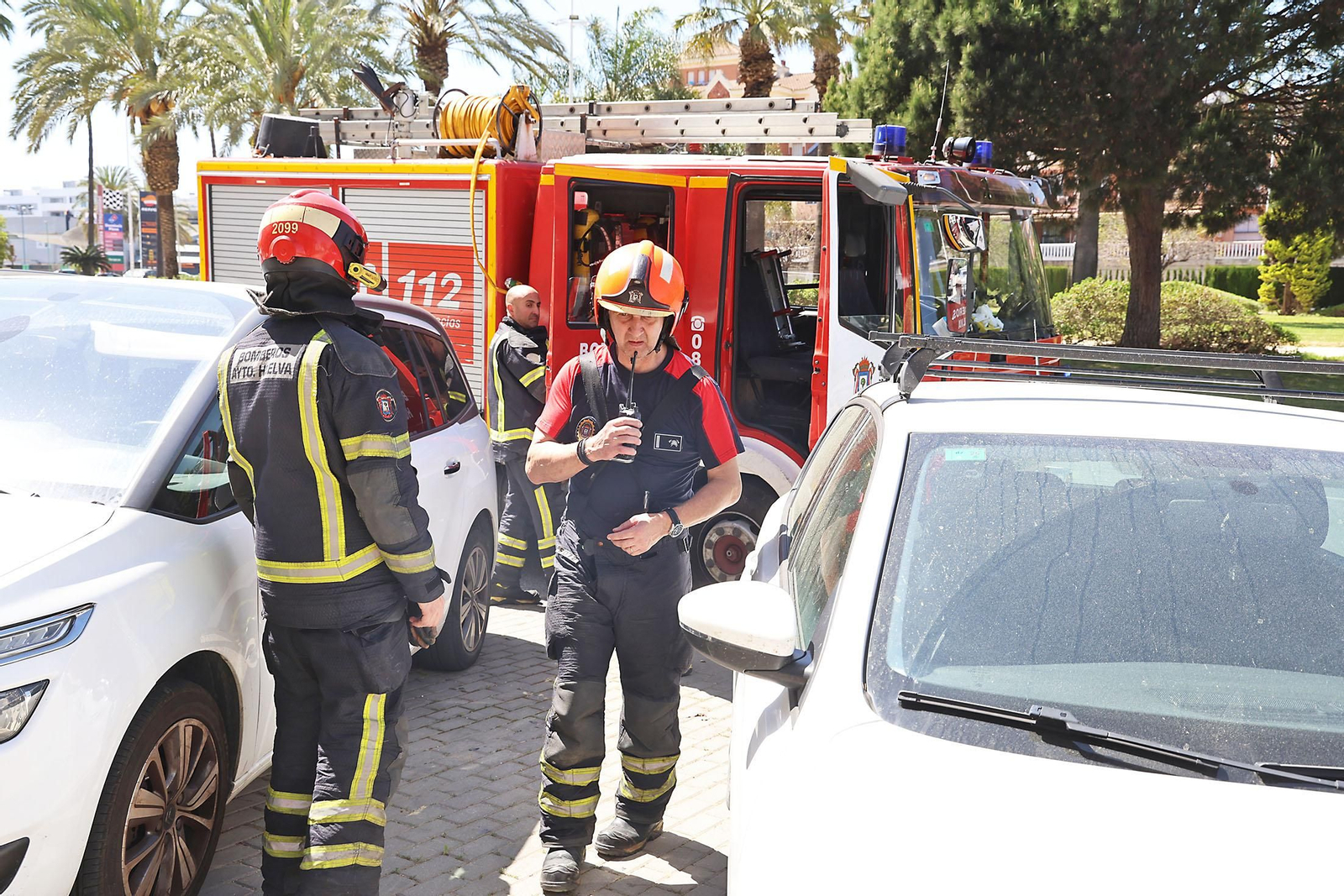 Así se vivió el apagón en las calles de Huelva, en imágenes