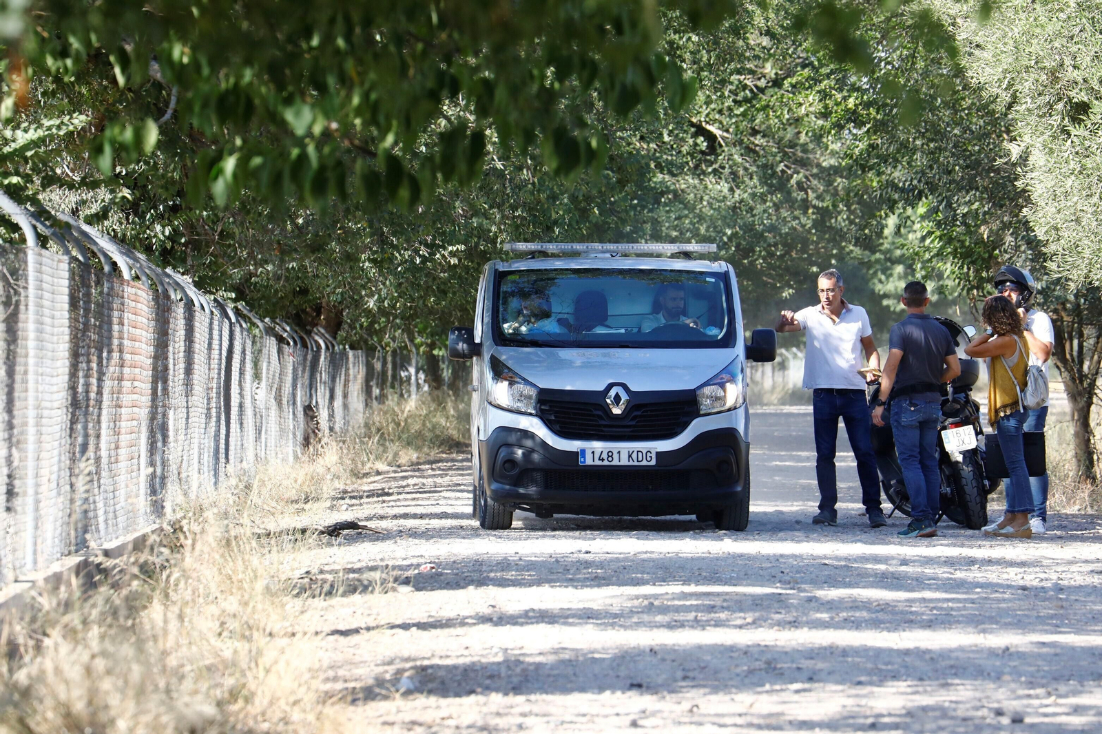 Lugar donde se halló el cadáver.