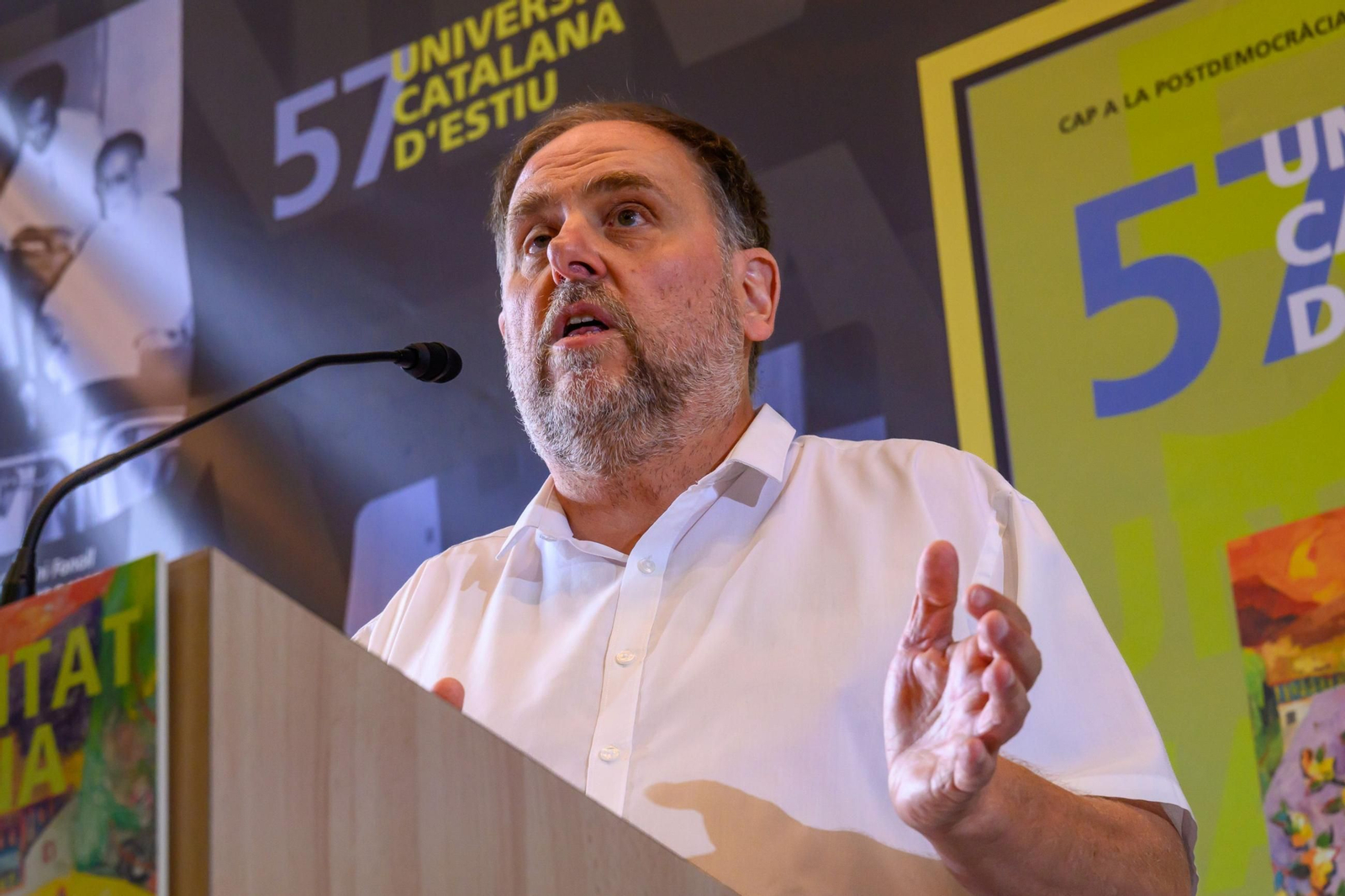 El líder de ERC, Oriol Junqueras, afirma que Montero "no es la persona que más puede contribuir" a que haya Presupuestos.