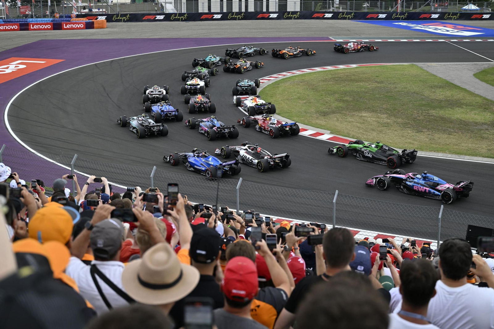 Las fotos de Fernando Alonso y del Gran Premio de Hungría