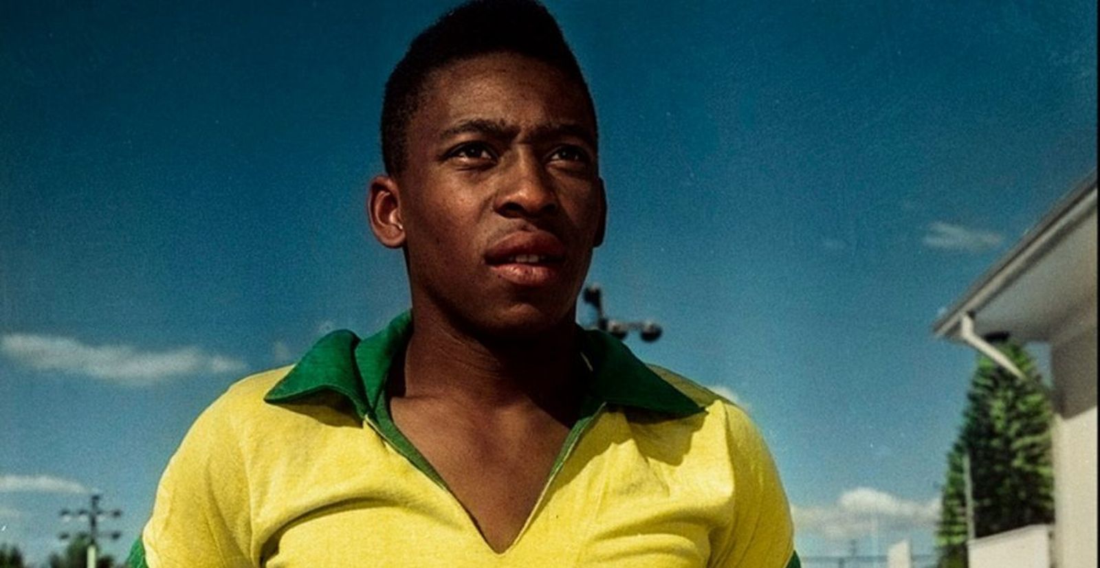 Edson Arantes do Nascimento, Pelé, en una imagen de juventud.