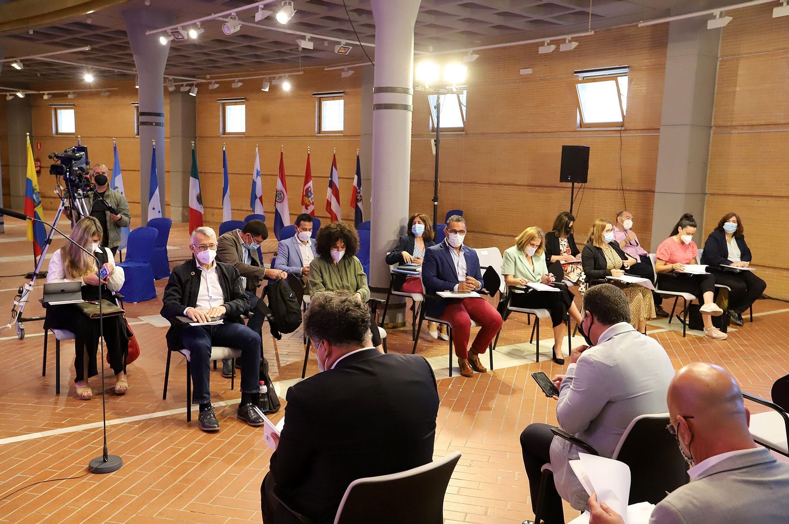 Imágenes del pleno de Diputación celebrado en el Foro Iberoamericano