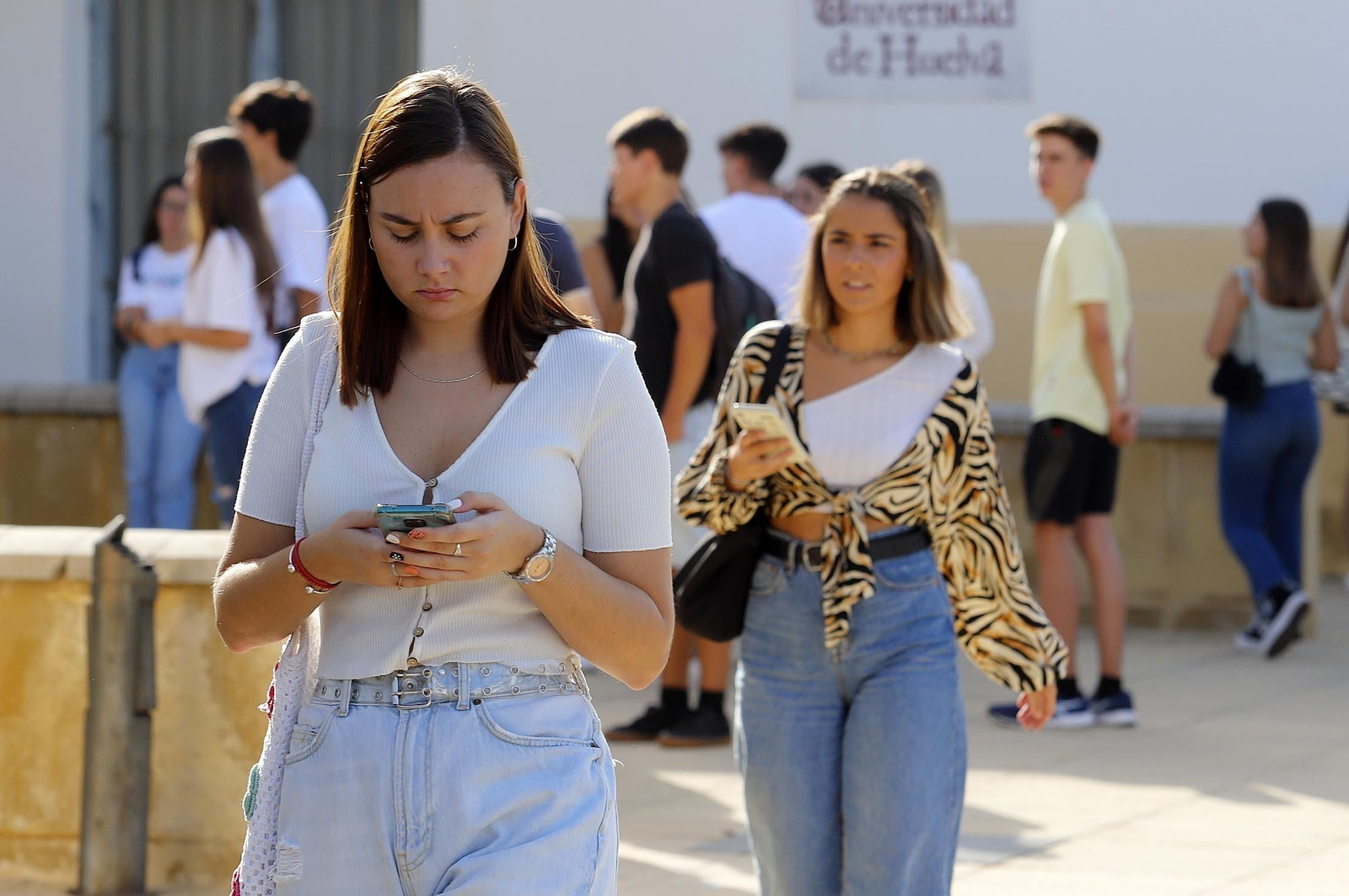 Imágenes de la vuelta a la Universidad de Huelva