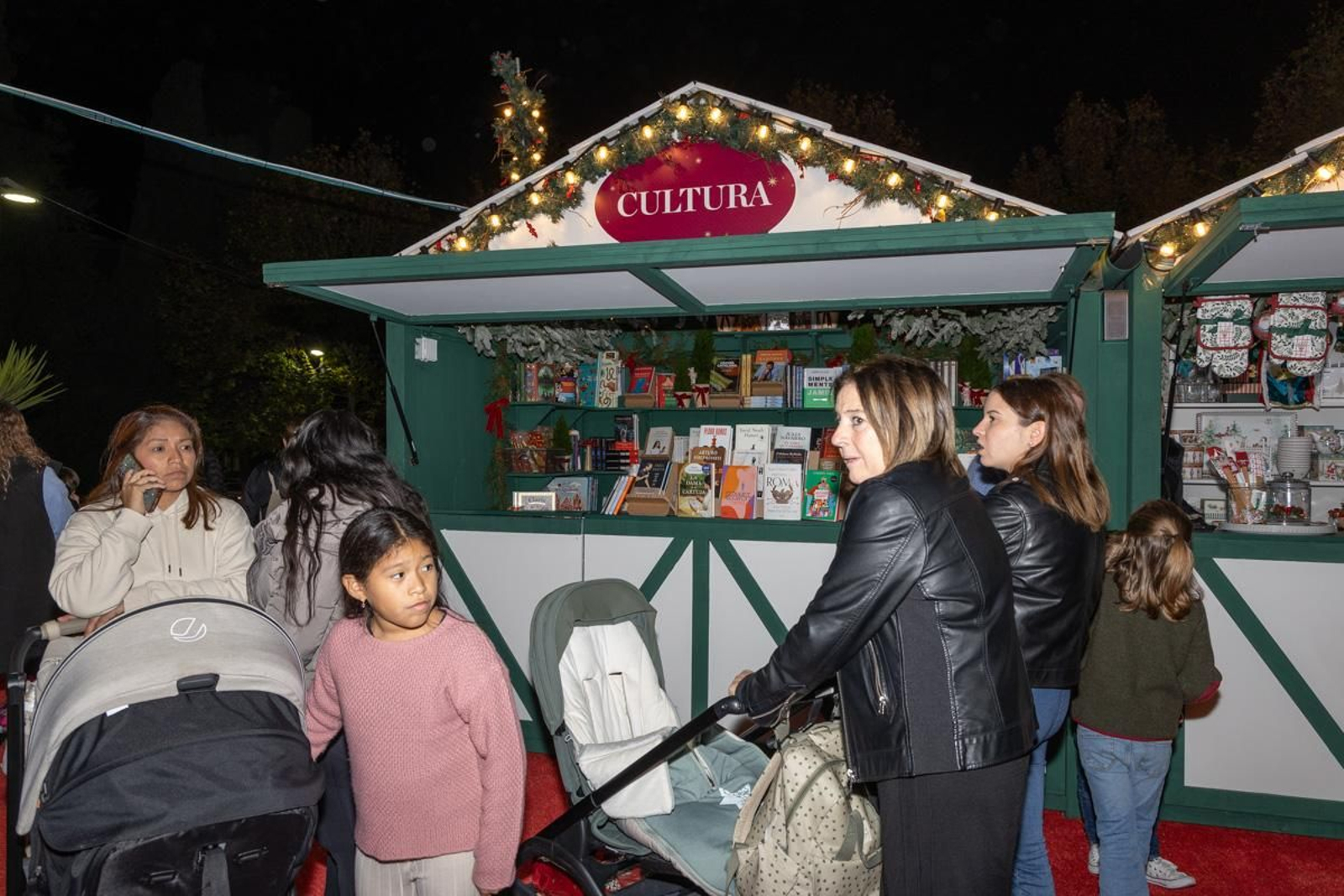 Encendido del alumbrado e inauguración del mercado y atracciones navideñas de El Corte Inglés