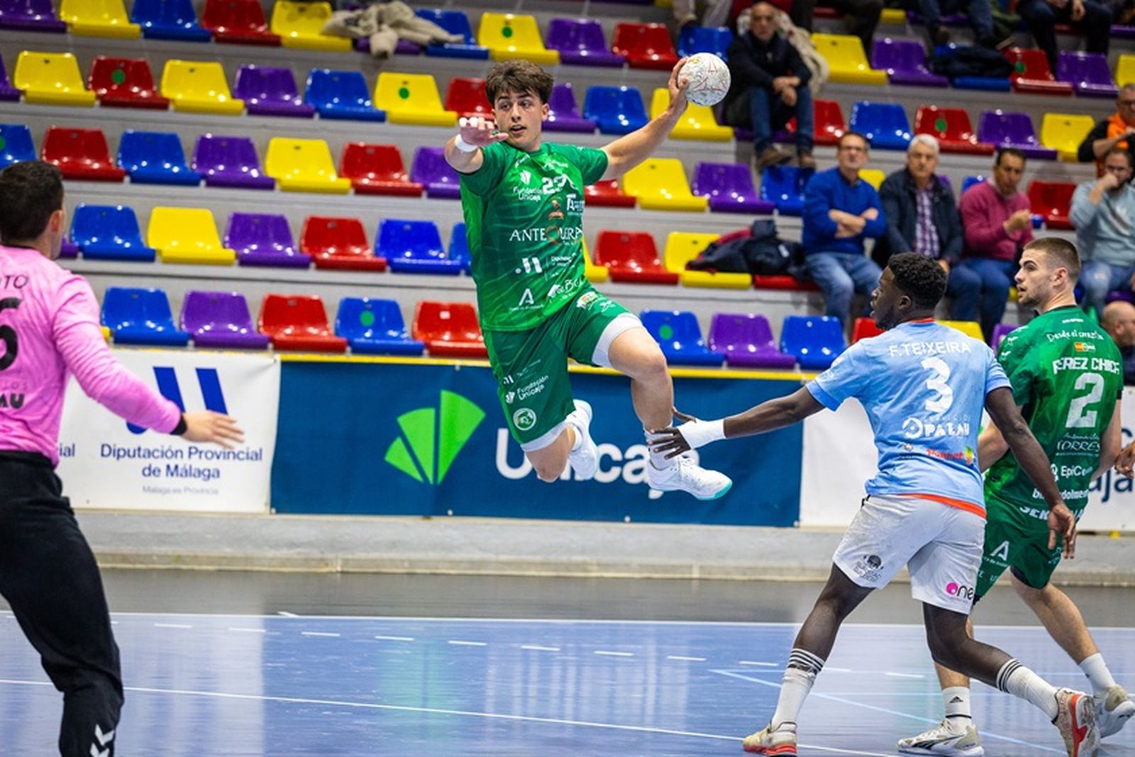 Jacob Díaz, en su anterior etapa en Antequera.