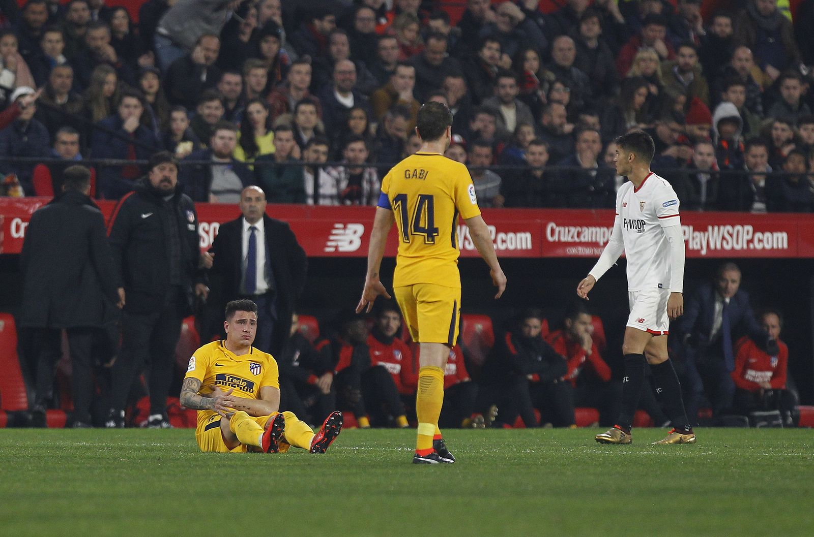 El Sevilla FC-Atlético de Madrid de Copa, en imágenes