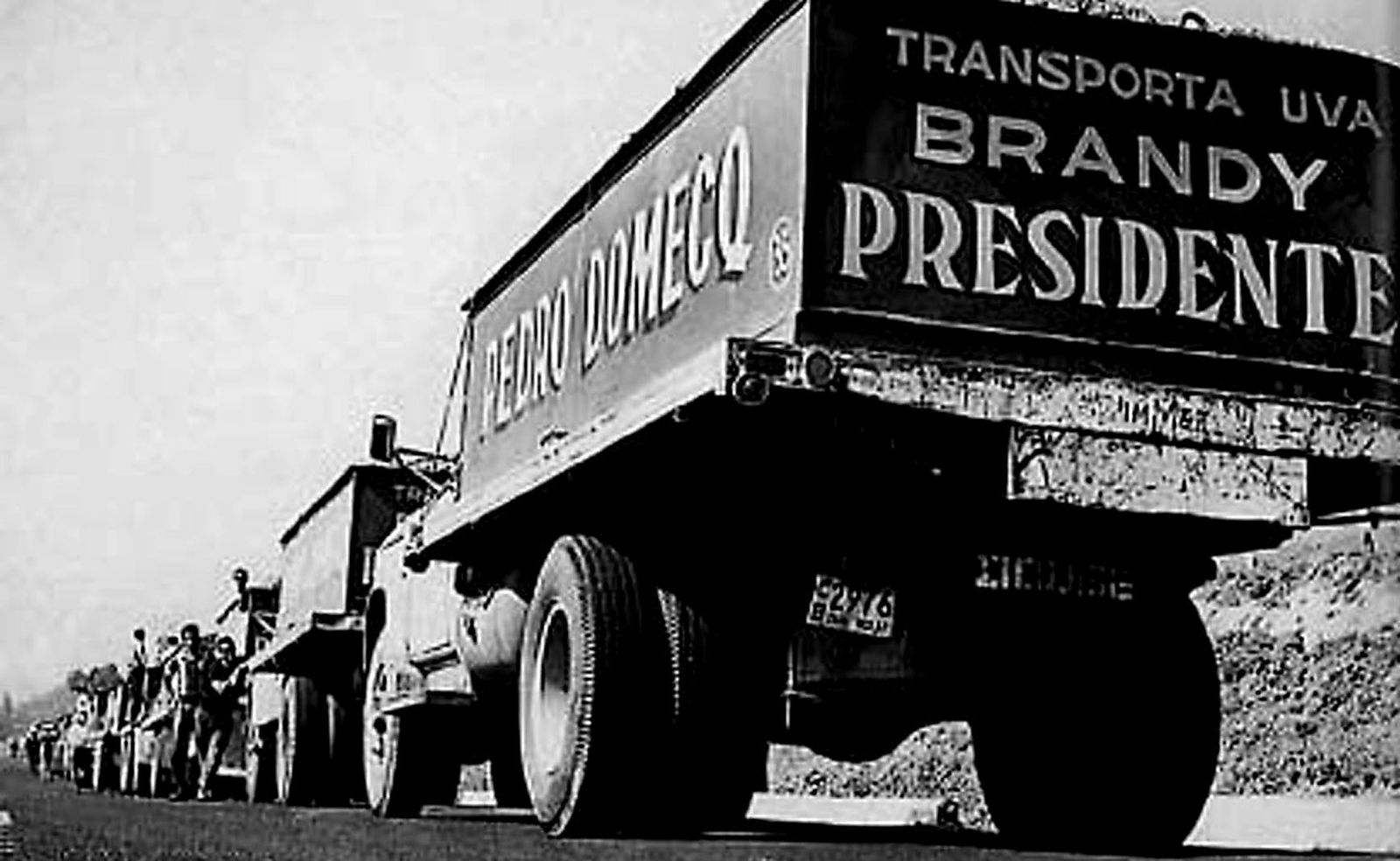 'Caravana de la Uva' para el brandy Presidente de Domecq en México.