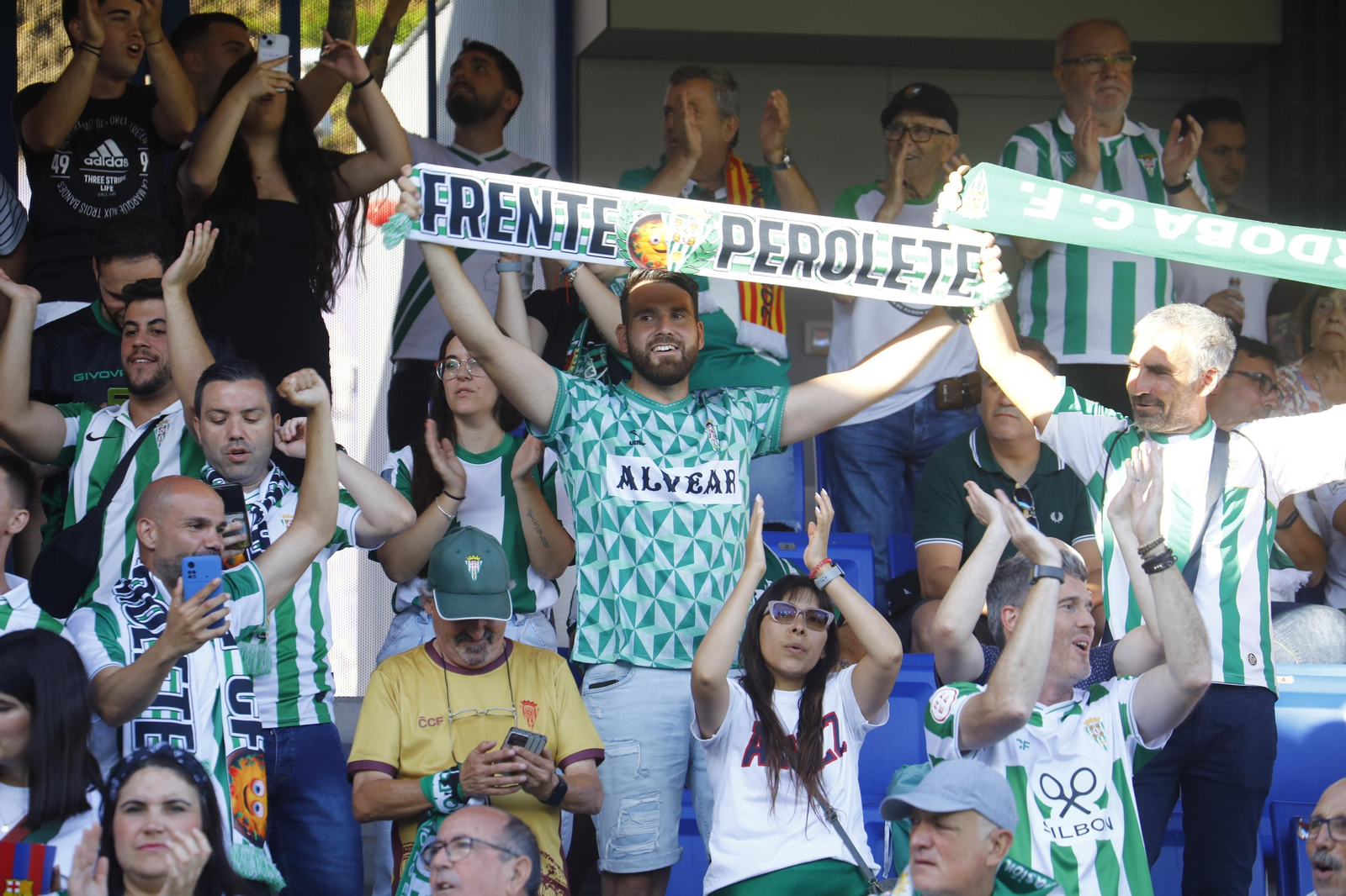Así vivió la afición del Córdoba CF el partido ante el Barcelona Atlètic en el Estadio Johan Cruyff