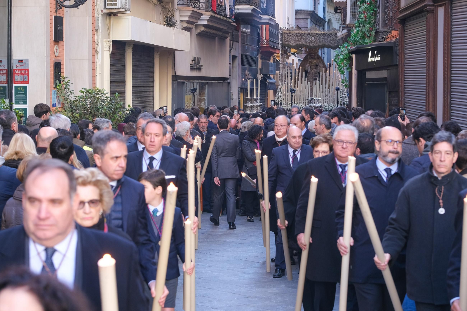 Imágenes del regreso de la Virgen del Socorro al Salvador