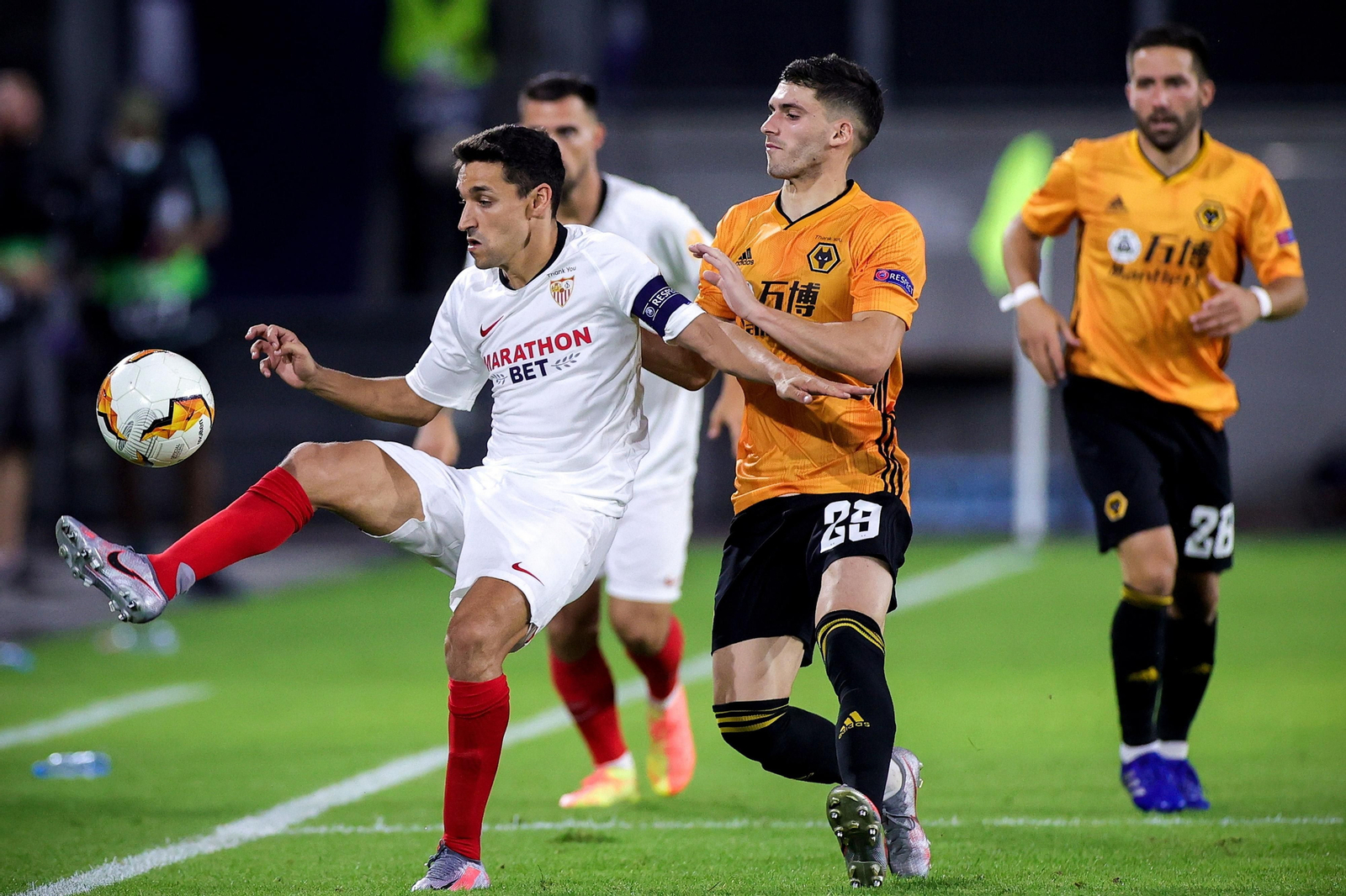 Las imágenes del Wolverhampton-Sevilla