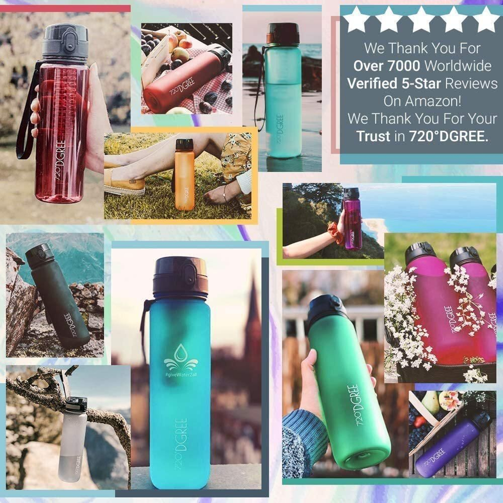 A prueba de fugas, así es la botella de agua más vendida para la vuelta al cole