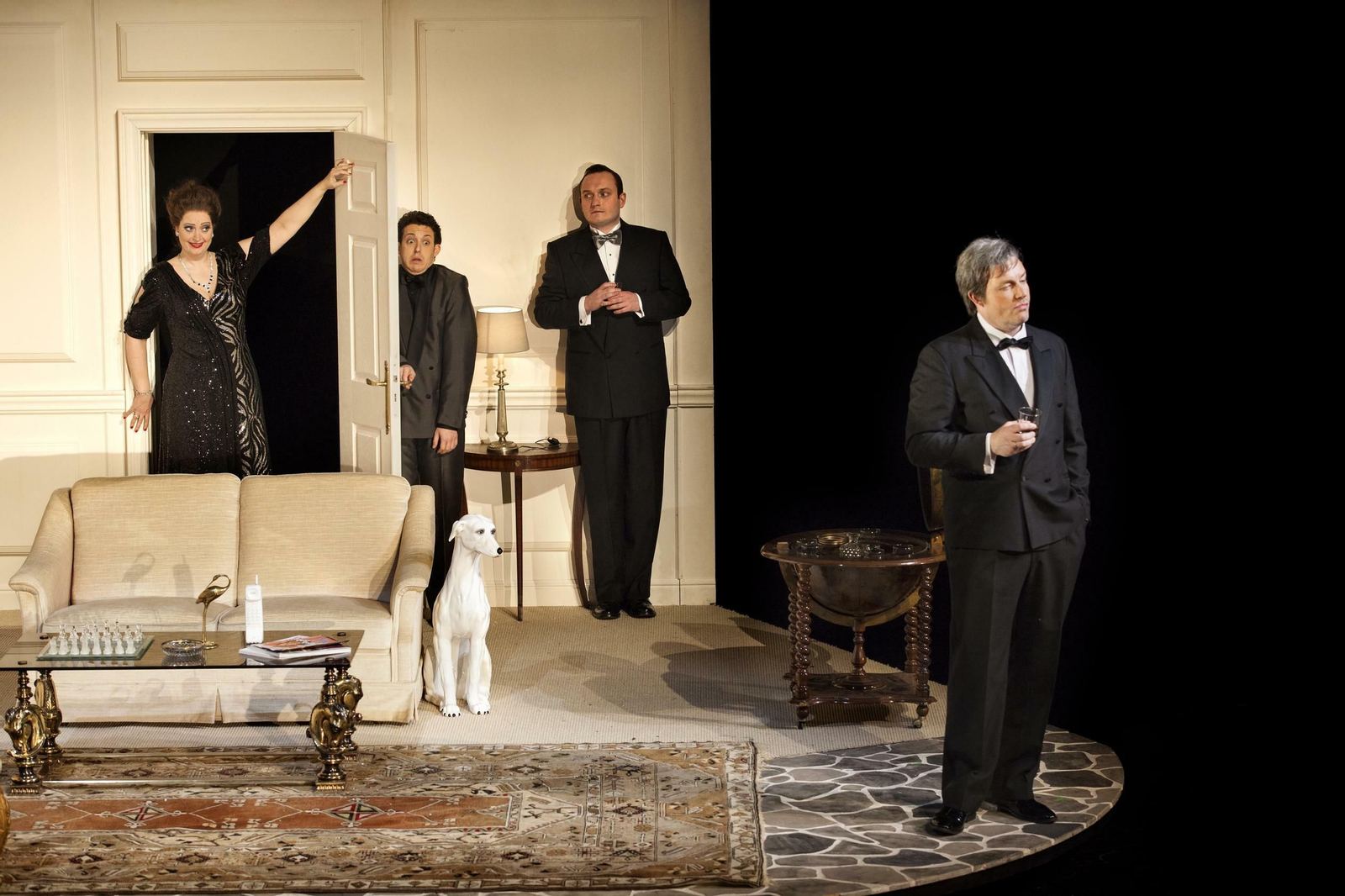 'Agrippina' en la coproducción de la Ópera de Oviedo.