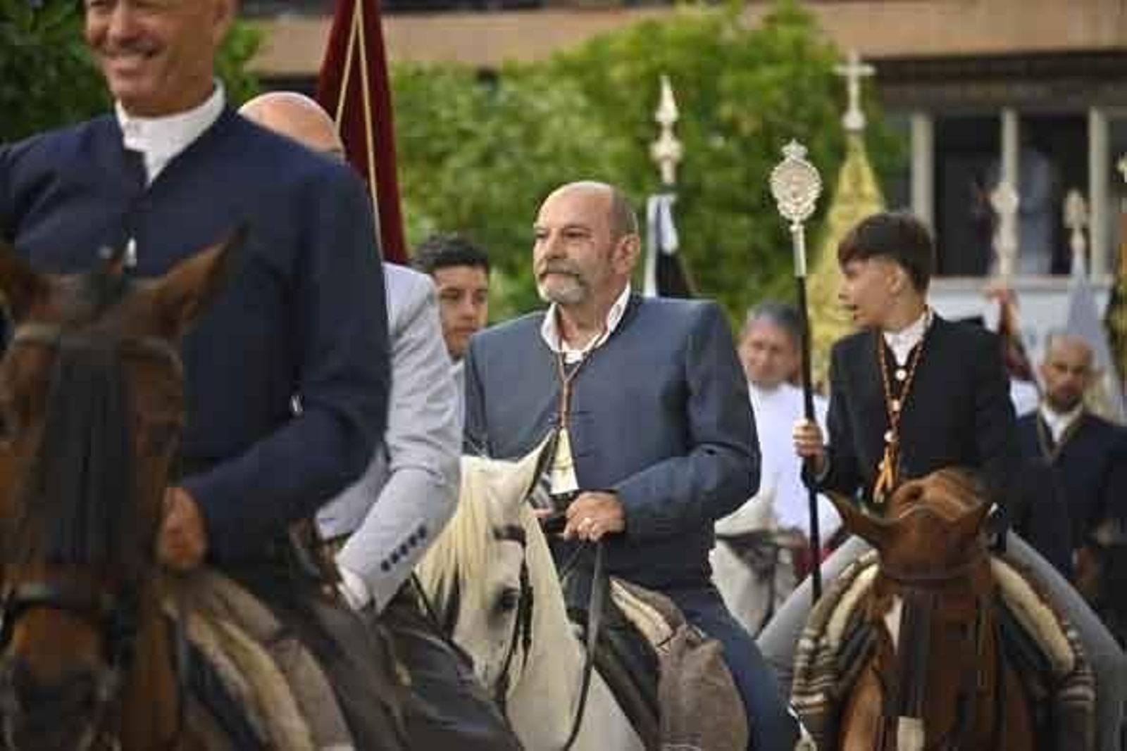 Las mejores imágenes de los peregrinos en la salida de Emigrantes