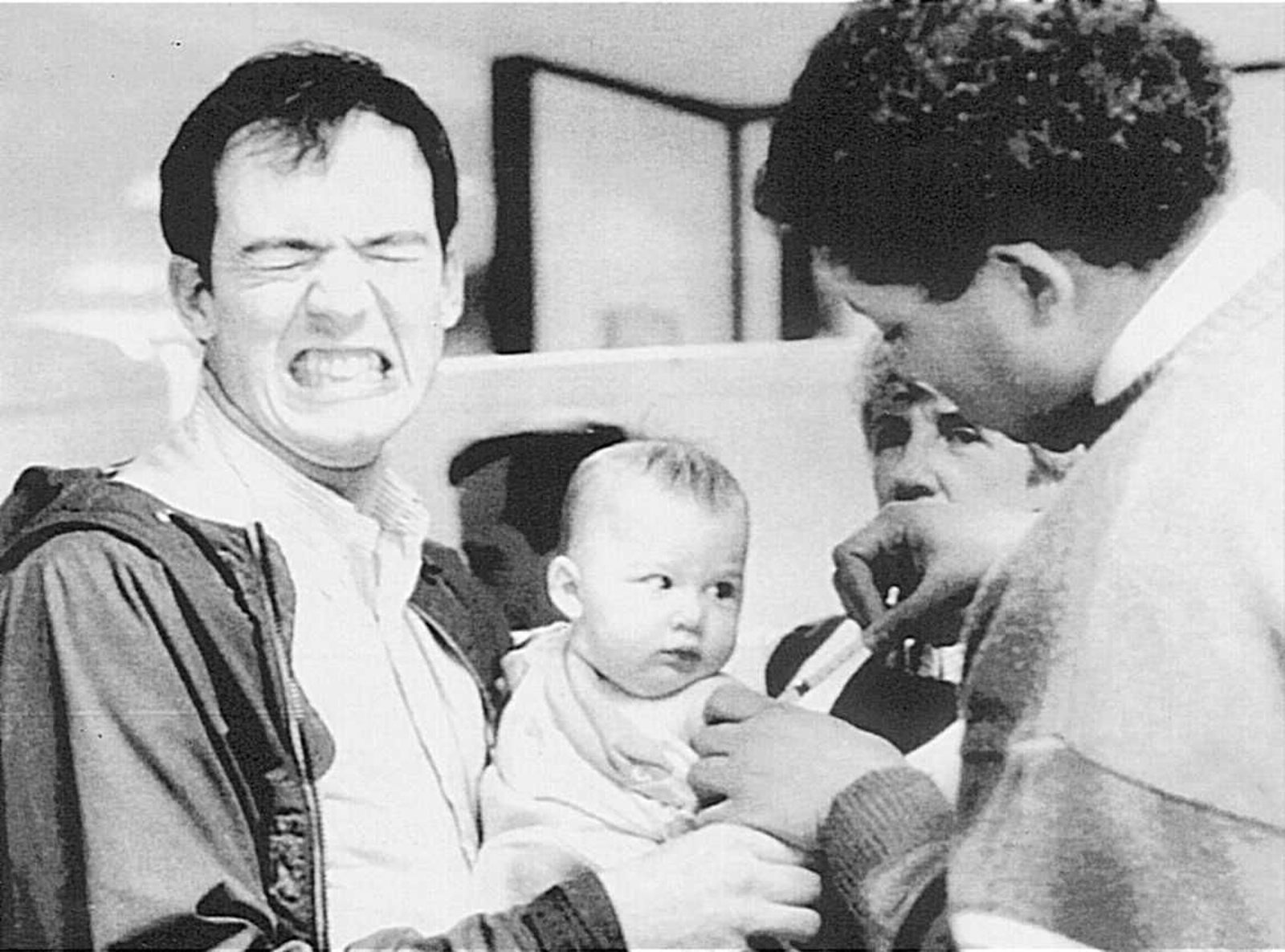 Imagen de archivo de vacunación de la viruela de la OMS.