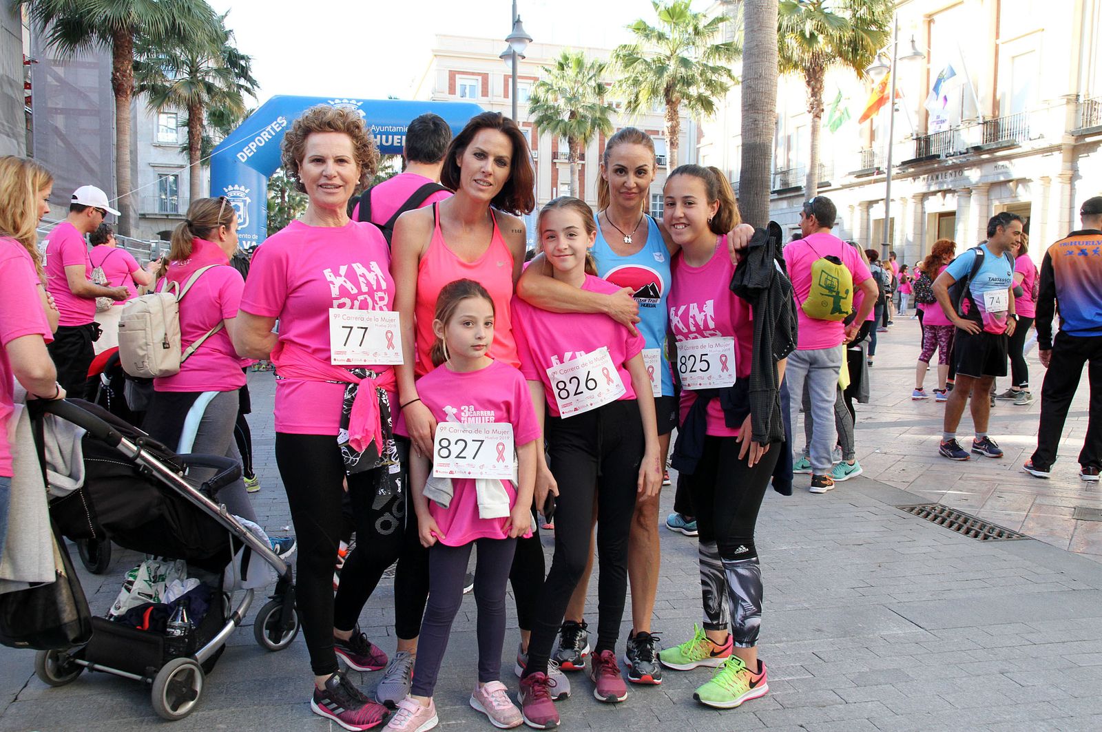 "Kms por Ellas", la carrera de La Mujer en imágenes