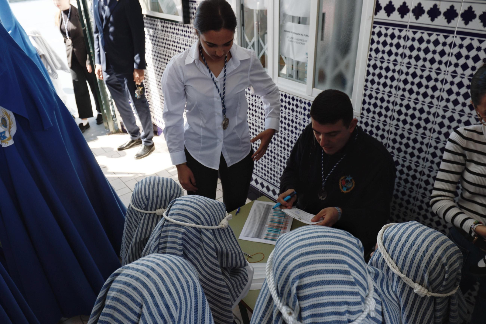 Imagenes de la salida de la Borriquita en la Semana Santa de Chiclana 2025