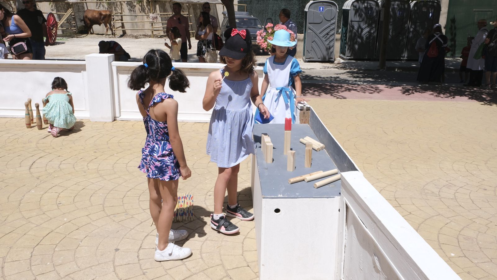 Imágenes de la recreación histórica Canteros y Caciques de Macael