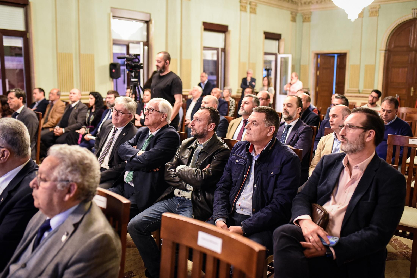 Imágenes de la presentación de la Web Turística Oficial de la Semana Santa de Huelva